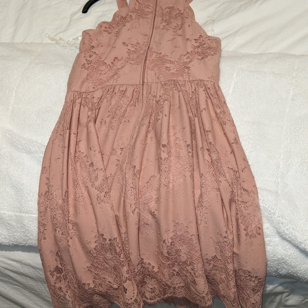 Pink dress